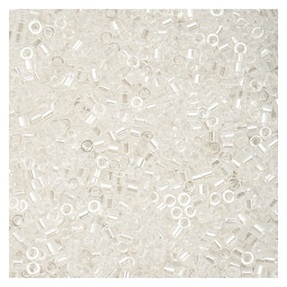 John Bead Craft Bead, Size 11, Transparent Crystal Luster