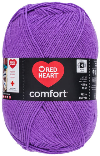 Red Heart Yarn, 454 g/16 oz, 792 meters/867 yards, Amethyst