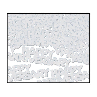 Beistle Confetti, 1 Count (Pack of 1), Silver