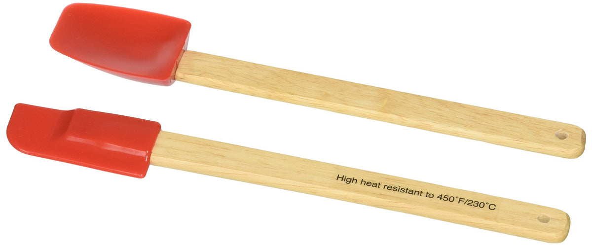Norpro Food Spatula, 2-Piece, Red