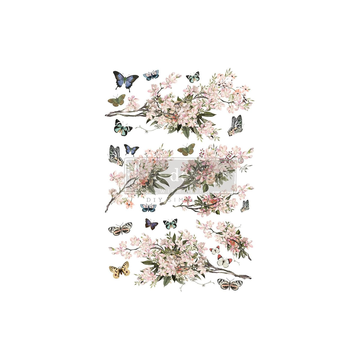PRIMA MARKETING INC Sticker Decal, 24INX35IN, Decor Transfers - Blossom Botanica