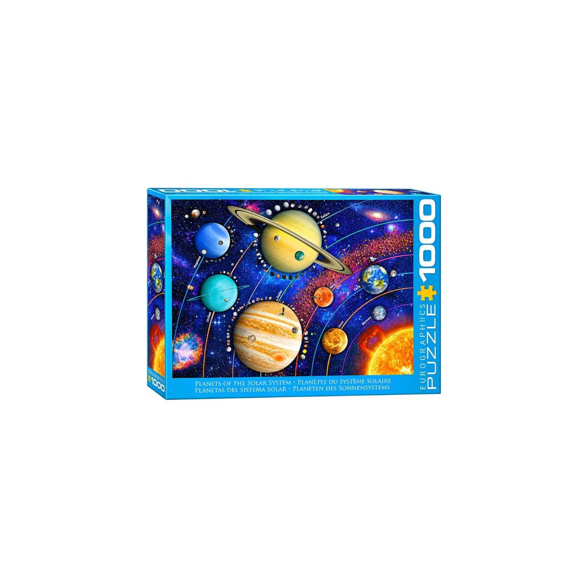EuroGraphics Puzzles, 1000 pieces, Multicolor