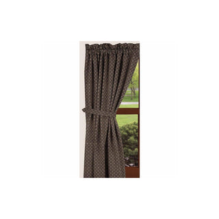 Home Collections by Raghu Curtain, 63"W x 72"L (Pack of 1), Multi Color