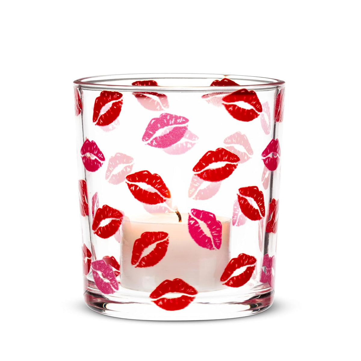 Abbott Collection Candle Holder, 3"H, Lips