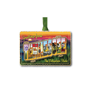 Beacon Design Hanging Ornament, 2.28 x 3.125 x 0.25 inches, Tennessee Vintage Po