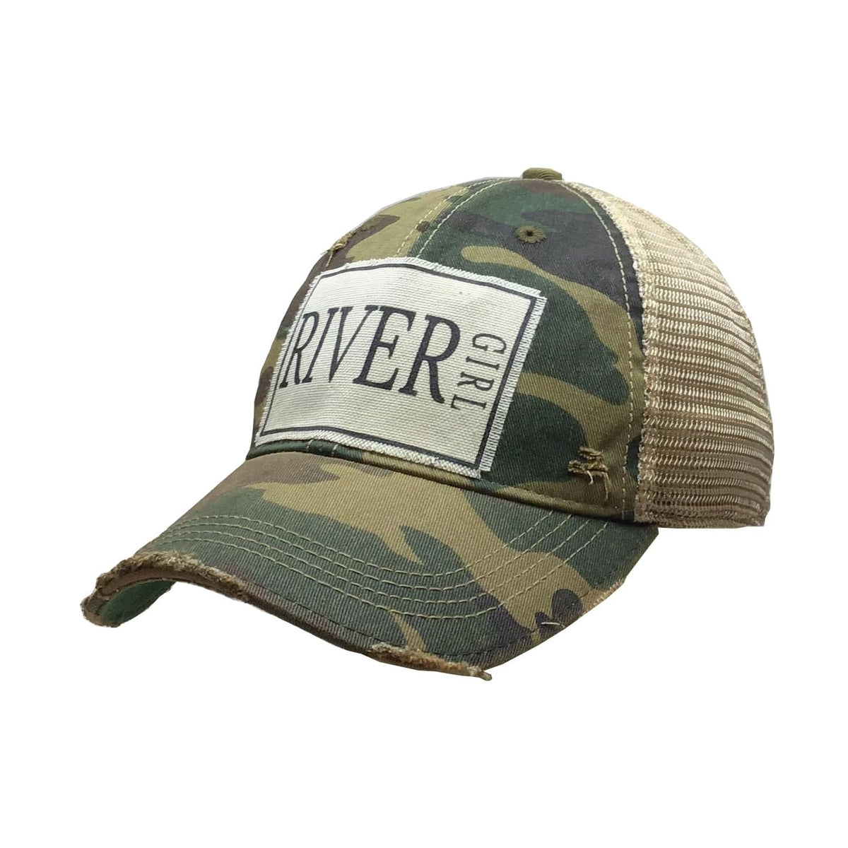 VINTAGE LIFE Hat, River Girl Camo, Snapback