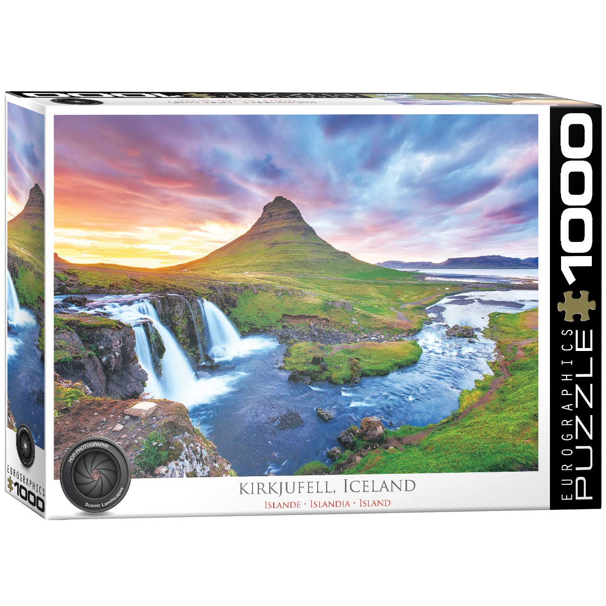 Eurographics Iceland 1000 Piece Puzzle for Adults
