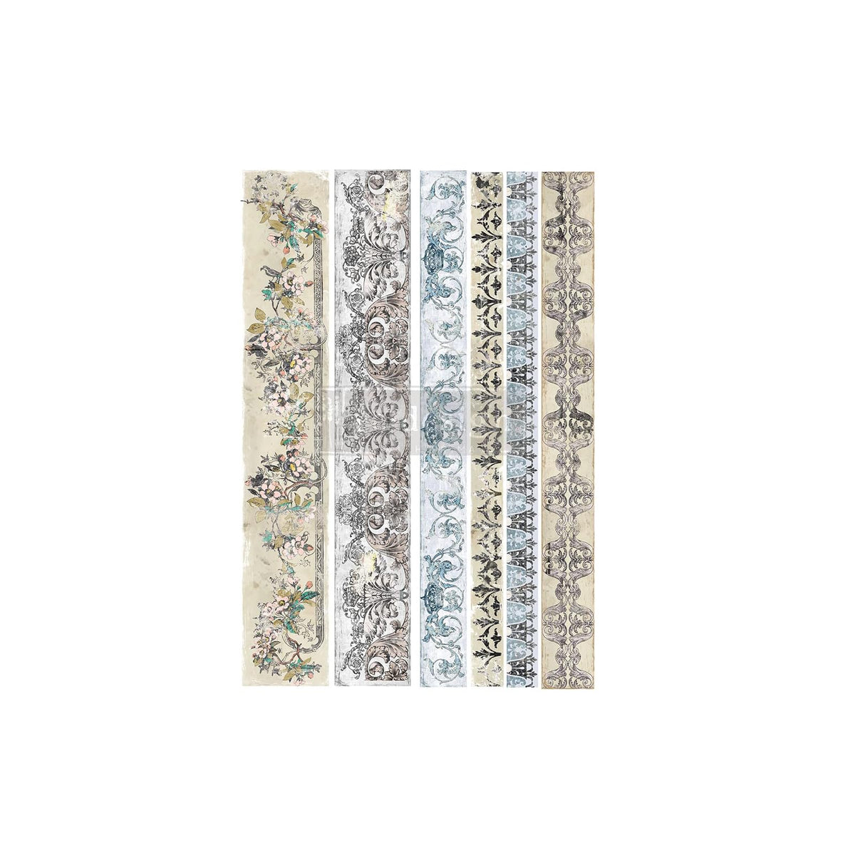 Redesign with Prima Sticker Decal, Distressed Borders - 24"x35", Distressed Bord