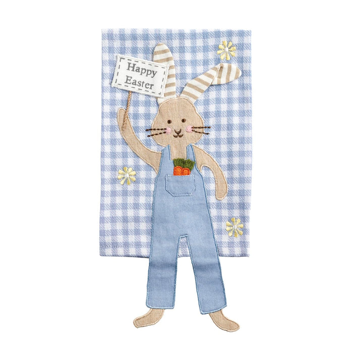 Mud Pie Towel, 21" x 14", Blue