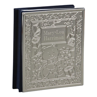 Sheridan Display Album, 14.61cm W x 16.51cm L x 4.45cm D, Nickel