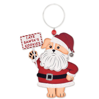 Sunset Vista Designs Hanging Ornament, 10 Inch, Red/ White