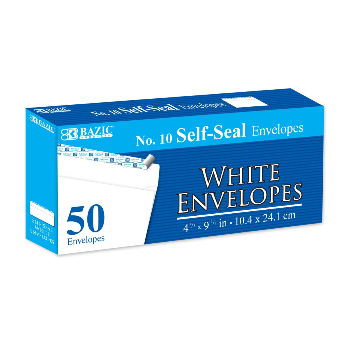 BAZIC PRODUCTS Office Products, 1-Pack, #10 (50-count)