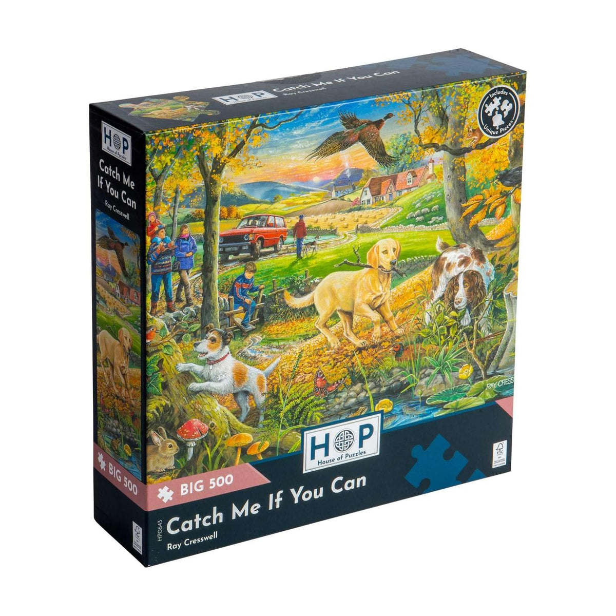 The House of Puzzles Puzzles, 500 pieces, 48.3cm x 69cm, Multicolor