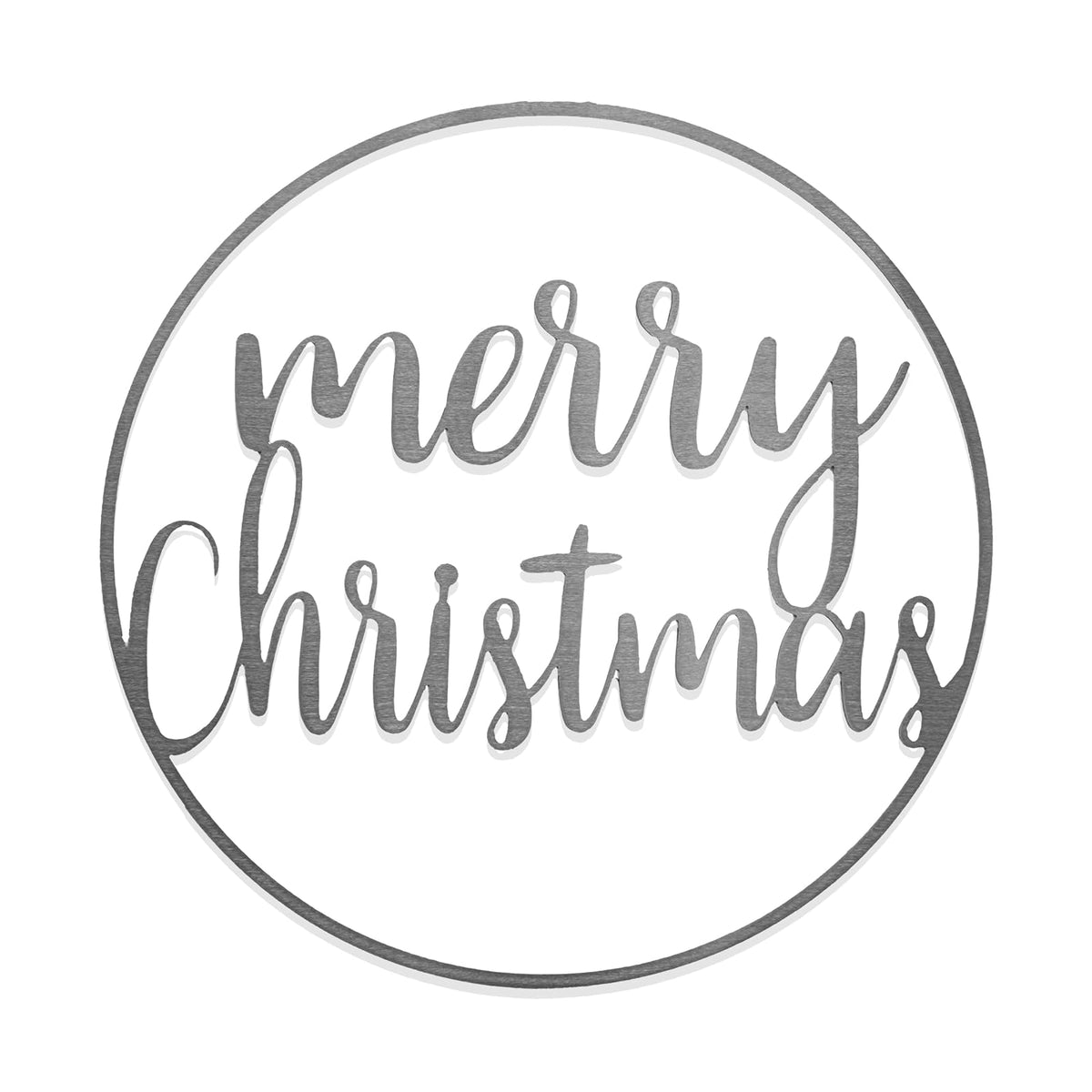 ROCC RUSTED ORANGE CRAFTWORKS CO. Decorative Signage, green, Merry Christmas - 1