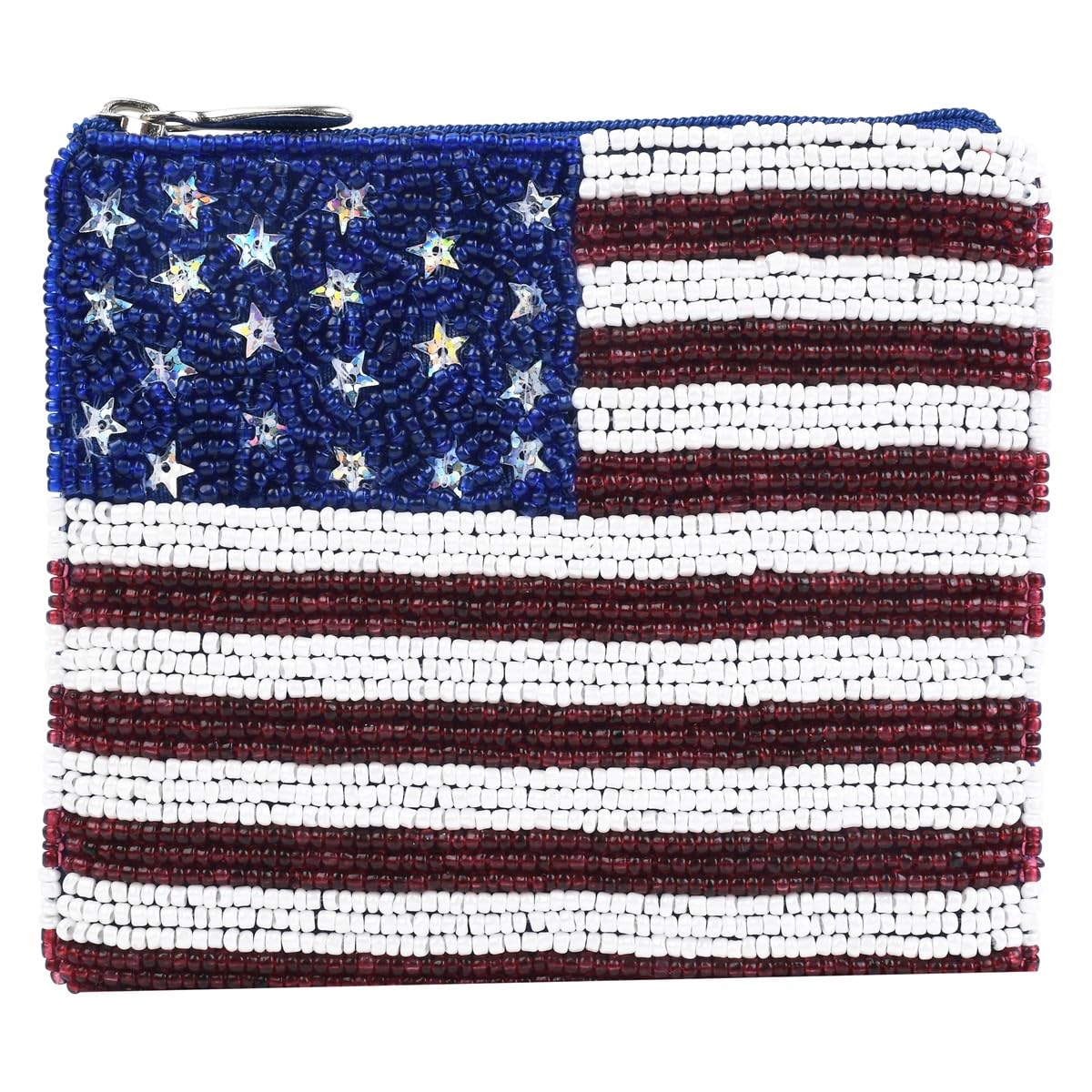 Bamboo Trading Coin Purse Pouch, Multicolor