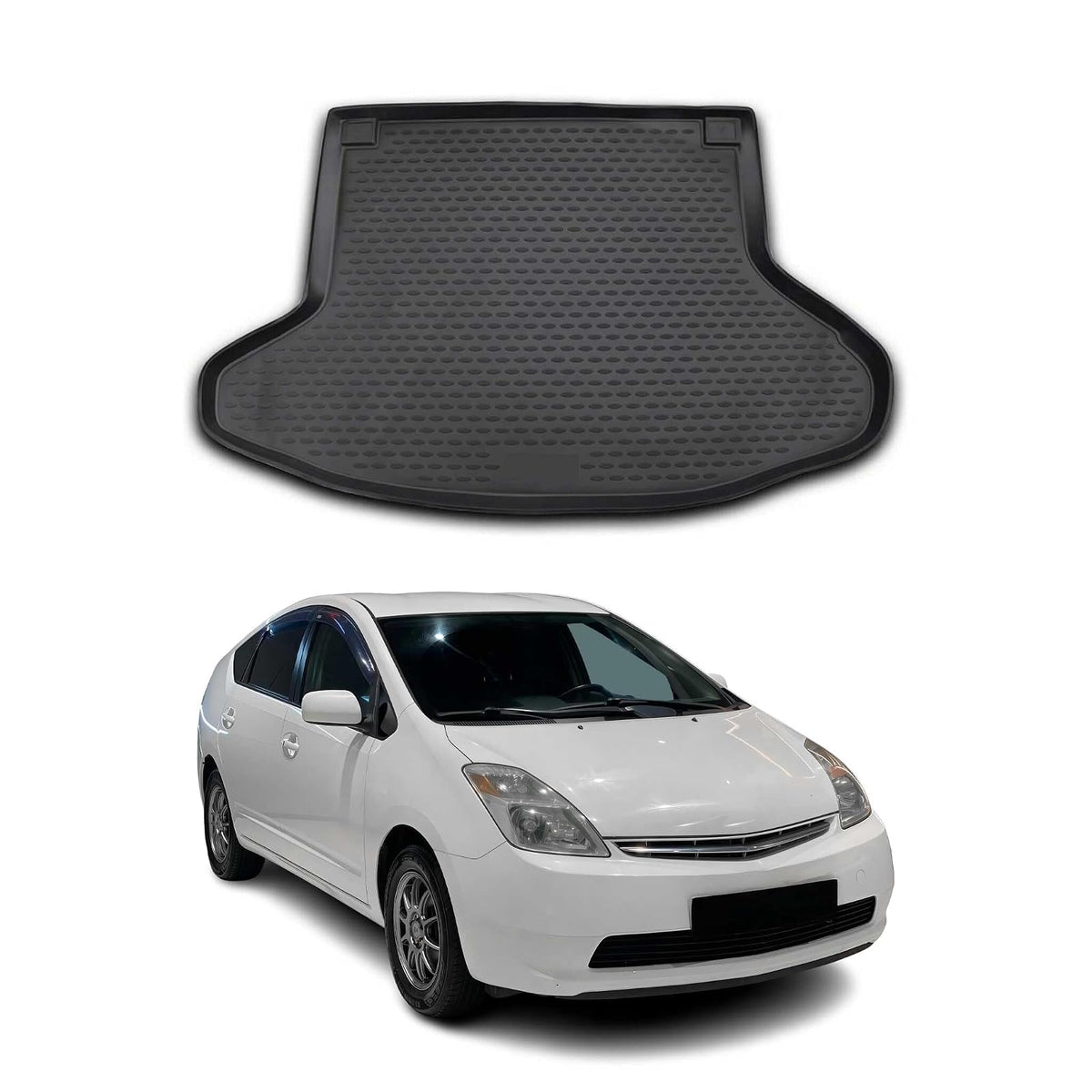 OMAC Vehicle Mat, Prius 2003-2009 / Black, Black