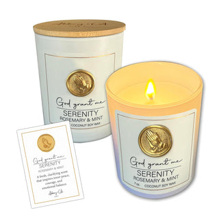 Cathedral Art Candle, 7 oz, White