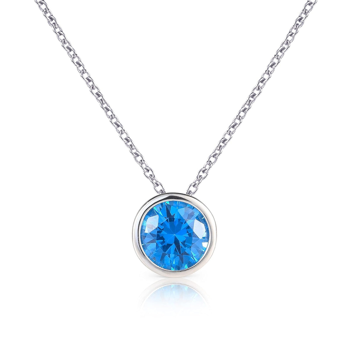 namana Necklace, Light Blue