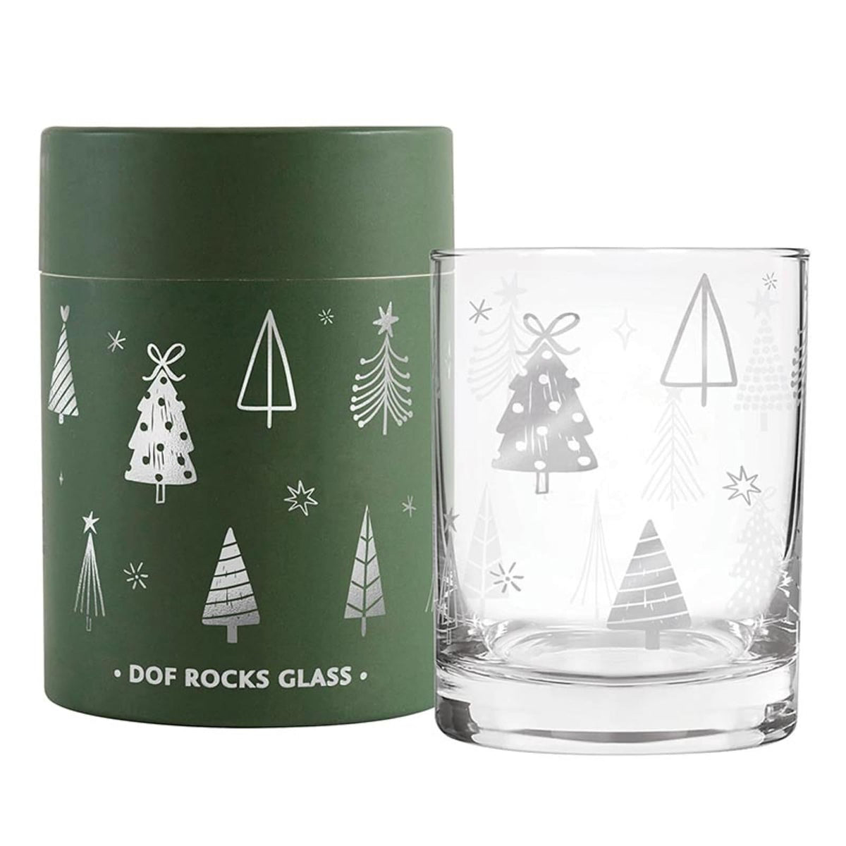 Santa Barbara Design Studio Drinking Cup, 14 Ounces, Silver Trees
