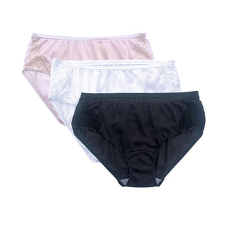 Shadowline Underpants, 10, Black/White/Blush