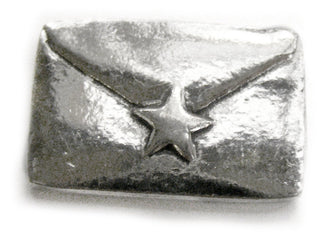 Basic Spirit Envelope - Good for 1 Favor : Pocket Token or Lucky Novelty Coin, One Inch, Handcrafted Lead-Free Pewter