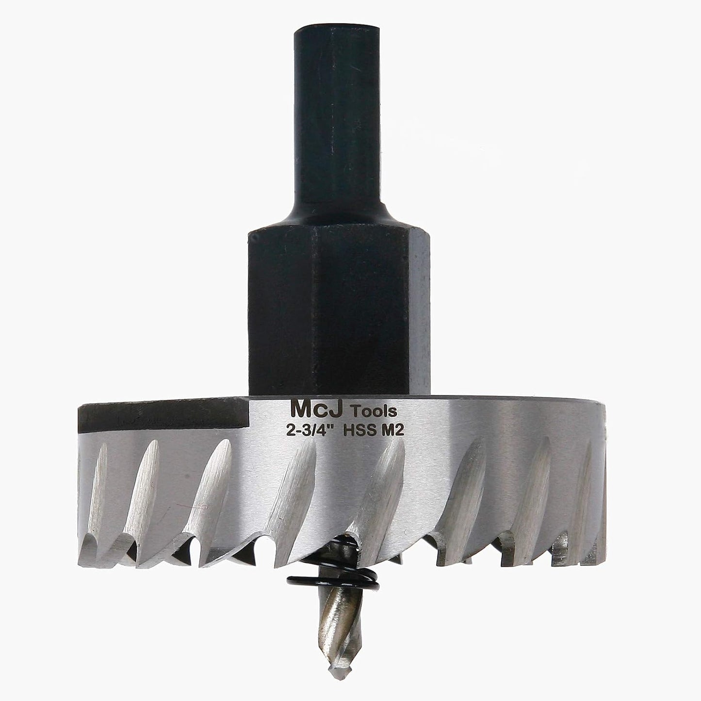 McJ Tools 2-3/4 Inch HSS M2 Drill Bit Hole Saw for Metal, Steel, Iron, Alloy, Ideal for Electricians, Plumbers, DIYs, Metal Professionals