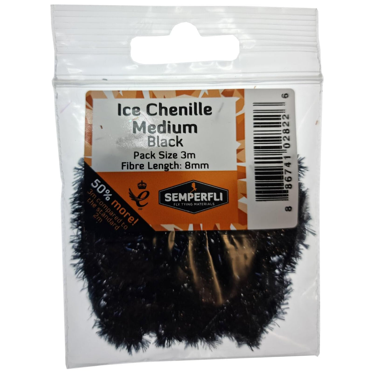 Semperfli Yarn, Medium, Black