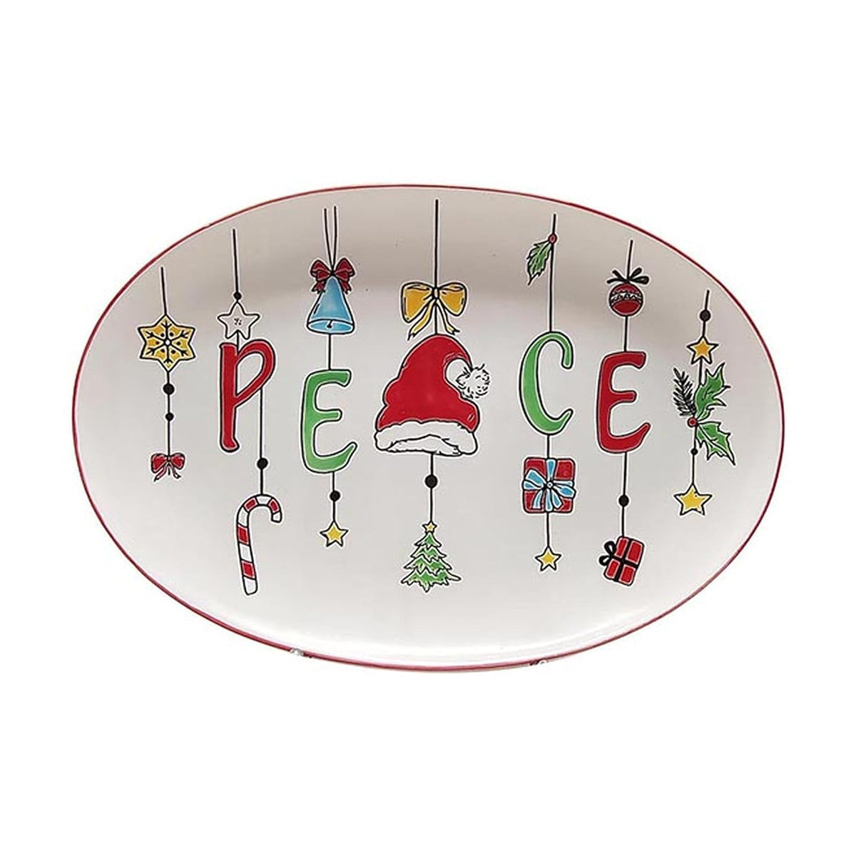 Blue Sky Clayworks Dishware Plate, Multicolor