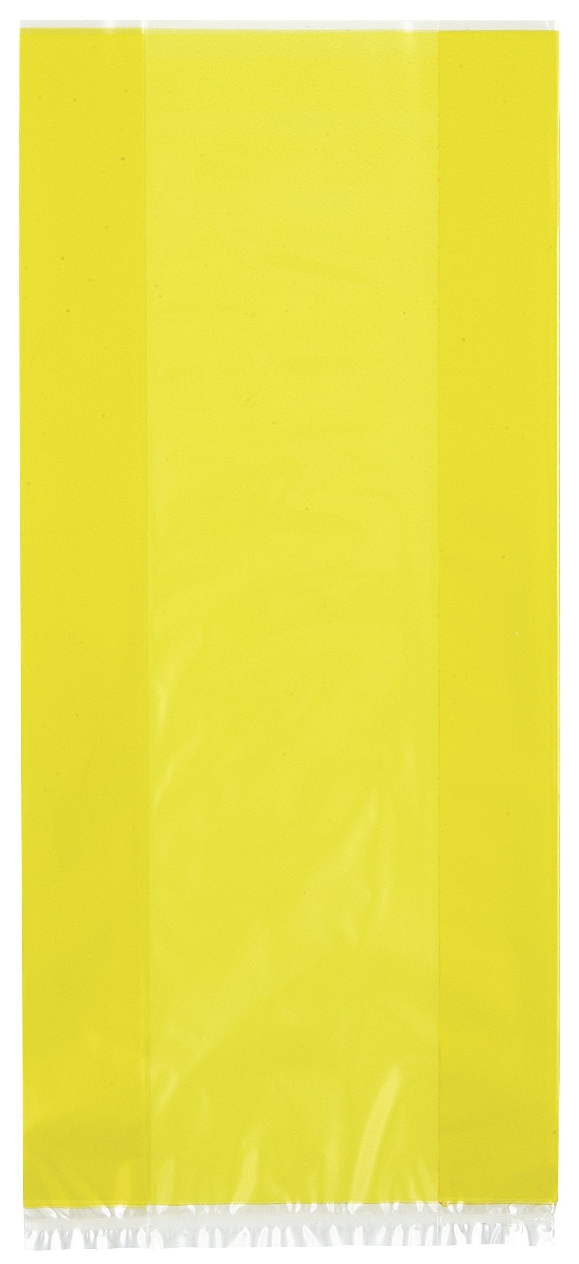 Unique Party Gift Wrap, 30 Count (Pack of 1), Yellow
