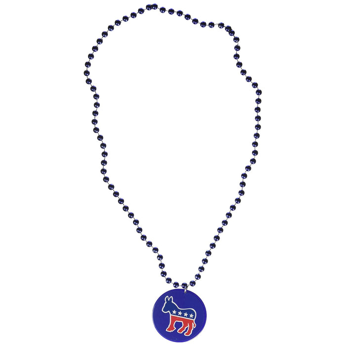 Beistle Necklace, 33", Red/White/Blue