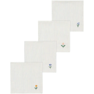 Now Designs Cloth Napkin, 18" x 18" (Set of 4), Hand Picked
