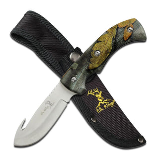 Elk Ridge Knife, 3.5", Fall Camo