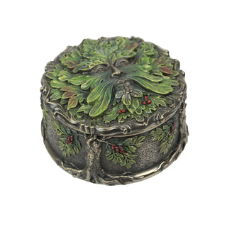 Veronese Design Storage Box, L 3.94 * W 3.94 * H 2.56, Bronze