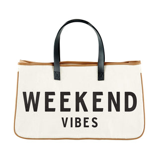 Santa Barbara Design Studio Creative Brands D3712 Hold Everything Tote Bag, 20" x 11", Weekend Vibes