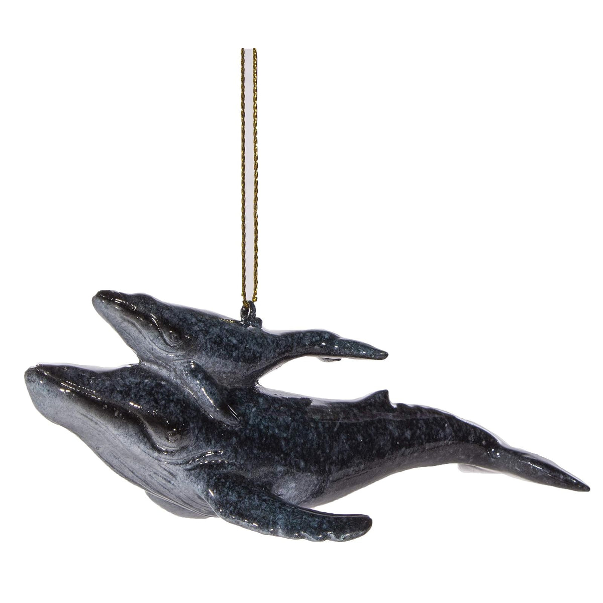 Cape Shore Hanging Ornament, 4.5 inches, Blue, White, Silver, Gold