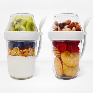 Felli Food Storage Container, 12 oz, 2 White