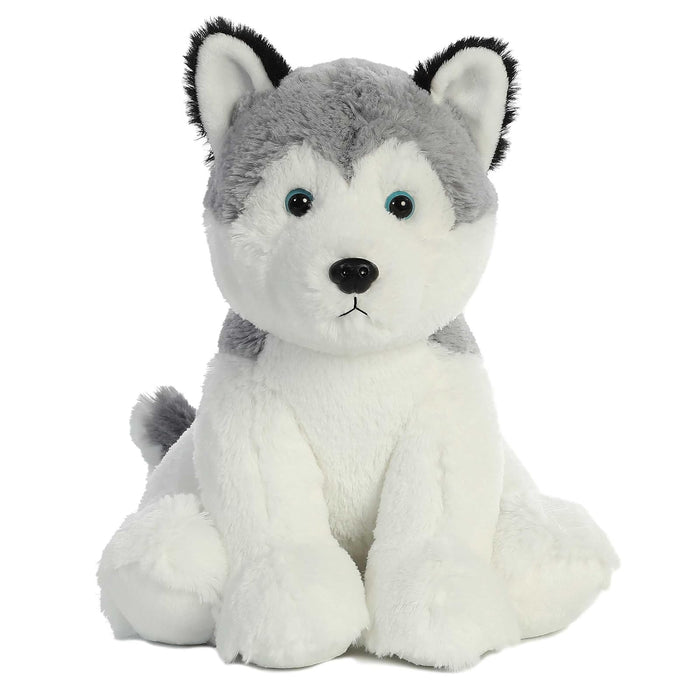 Aurora 50269 Plush Toy, Husky, 14" Tall, Grey
