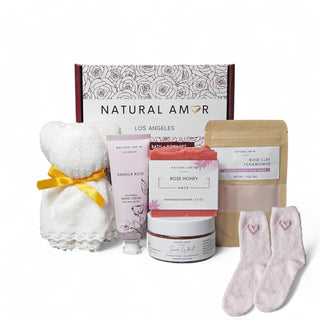 NATURAL AMOR LOS ANGELES Skin Care Agent, 6 pcs, Pink
