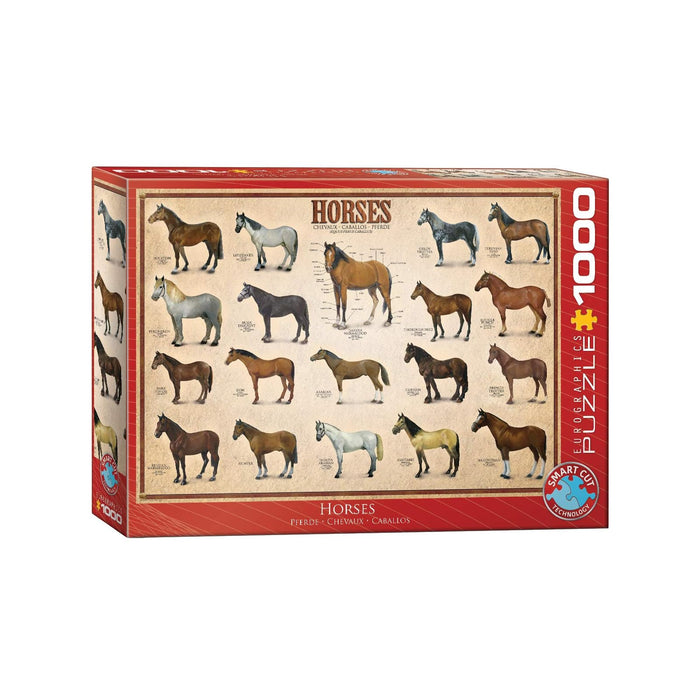 EuroGraphics Puzzles, 1000, Earthy Tones (Browns, Greens, Creams)