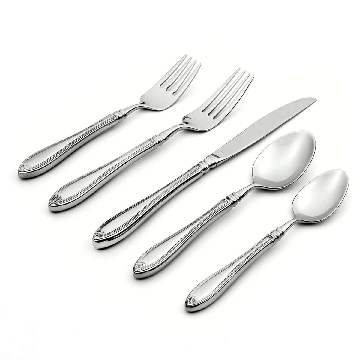 Oneida Flatware, 5 count, Silver
