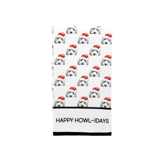 Pavilion Gift Company Towel, 23.75", Black, White