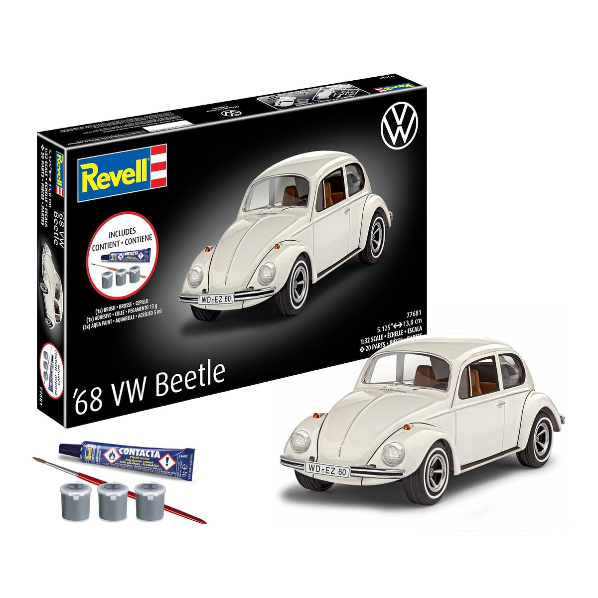 Revell Art Craft Kit, 1:32 scale, Gray