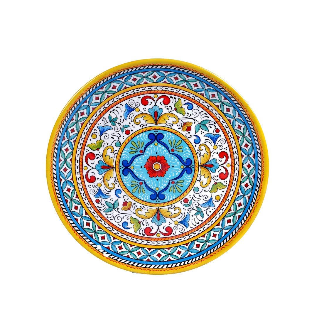 Certified International 28183 Portofino Round Platter, Melamine Heavy Weight, 650 Grams, 14-inch Diameter