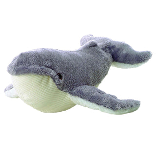 Ahab Whale Mini Flopsie 8" - Stuffed Animal by Aurora Plush (16642)