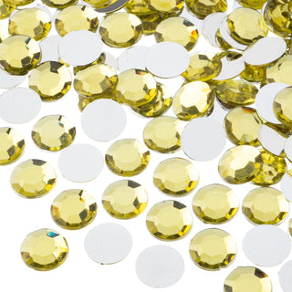 John Bead Craft Bead, 12mm (SS50), Yellow
