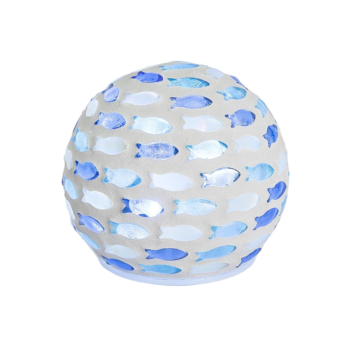 Beachcombers Sculpture, 4.1-Inch, Blue