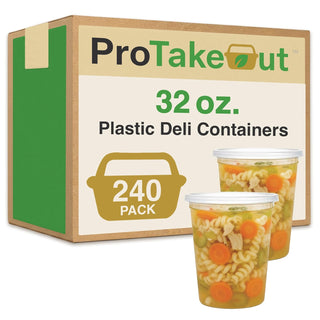 ProTakeOut Food Storage Container, 240, Clear