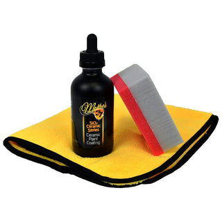McKee's 37 MKCS-100 Coating | 9H, Wipe Off Ceramic Paint Protection for Extreme Gloss, 4 oz.