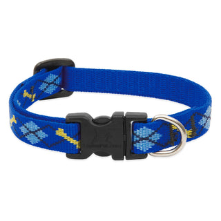 LupinePet Animal Collar, 1/2"W; 6-9" Neck, Dapper Dog