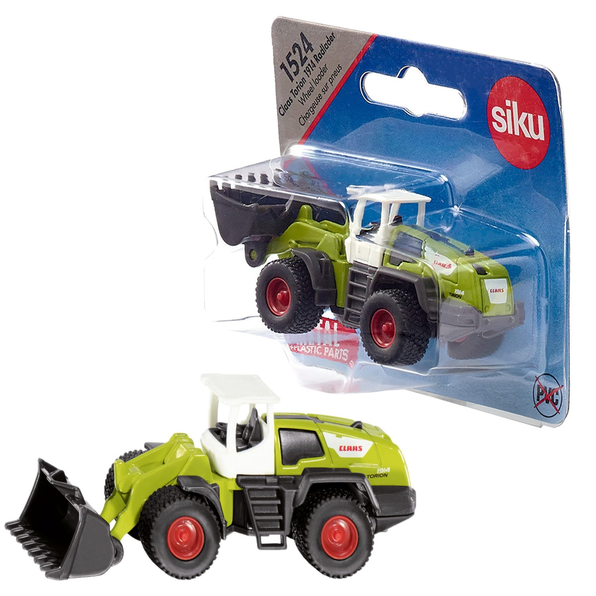 Siku Non Riding Toy Vehicle, 8,5 x 3,0 x 3,2 cm, Green